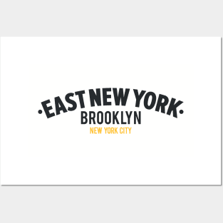 „East New York“ Brooklyn - New York City Neighborhood Posters and Art